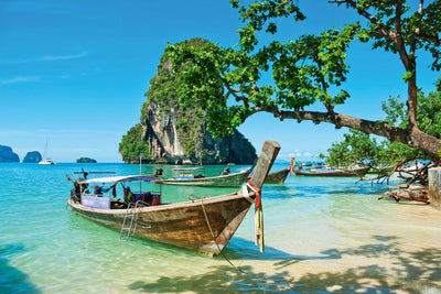 Fototapetes ar jūru - Tropiskā Indonēzijas sala D-ART