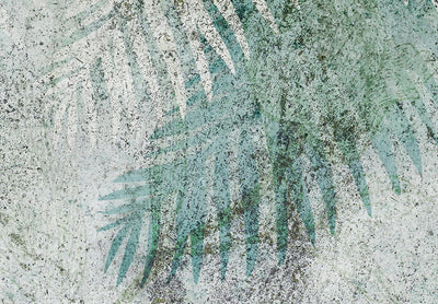 Fototapetes ar palmu lapām zaļā krāsā - Palmas, 135250 G-ART