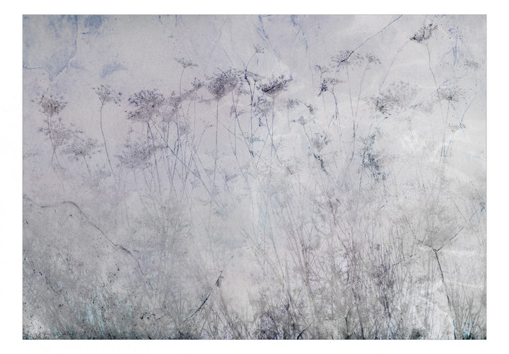 Fototapetes ar pļavas ziediem uz - Indijas vasara (violetos toņos) G-ART