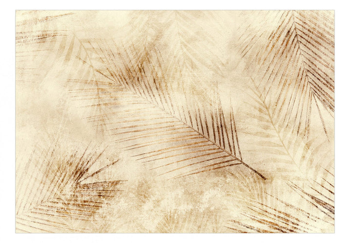 Fototapetes ar tropiskam lapām - Tuksneša suvenīrs (otrais variants) G-ART