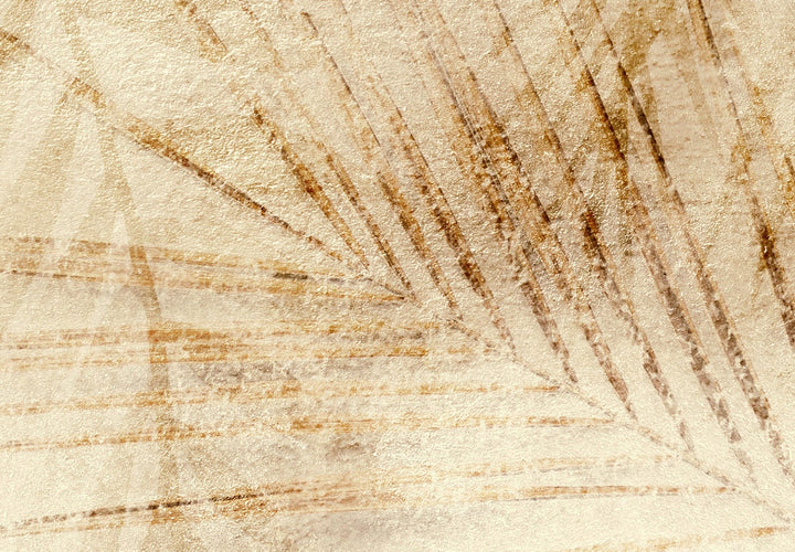 Fototapetes ar tropiskam lapām - Tuksneša suvenīrs (otrais variants) G-ART