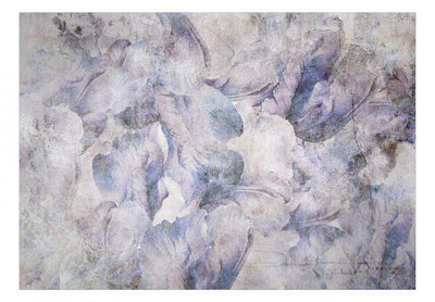Fototapetes ar ziediem violetos toņos - Industriāla daba, 143583 G-ART