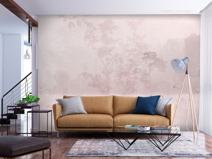 Fototapetes ar flamingo Dawn Pink rozā krāsā G-ART