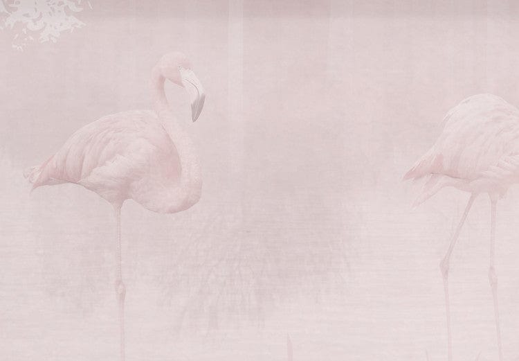 Fototapetes ar flamingo Dawn Pink rozā krāsā G-ART