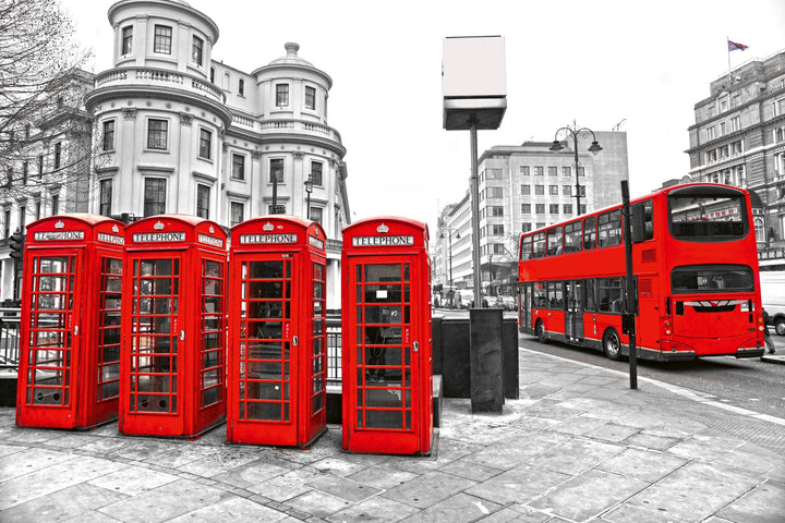 Fototapetes ar Londonas skatu D-ART