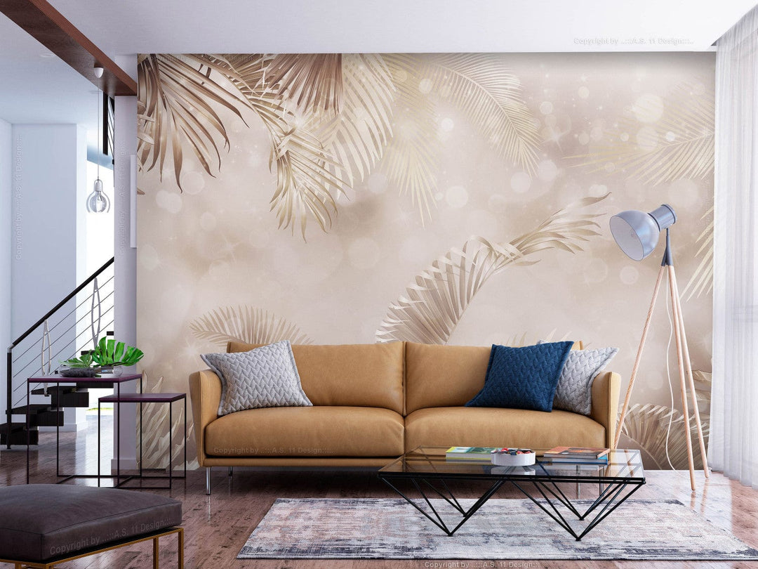 Fototapetes bēšā krāsā Mistisks stūrītis (otrais variants) 142670 G-ART