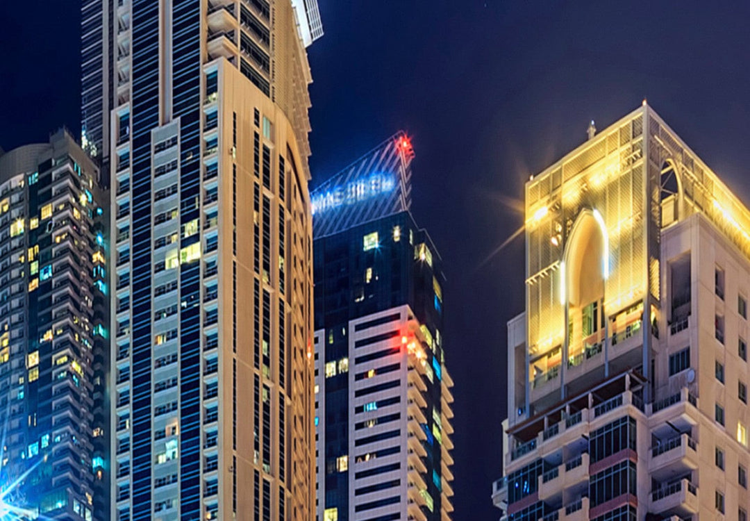Fototapetes - Nakts Dubaijā - 99036 G-ART
