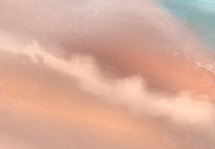 Fototapetes ar zīmētu jūru zilā un tirkīzā krāsā G-ART
