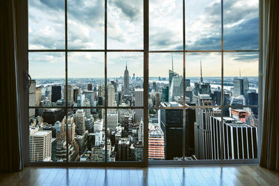 Fototapetes Skats no loga uz Manhetenu D-ART