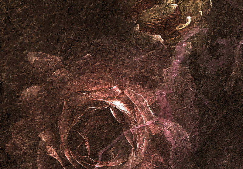 Wall Murals - dark roses (dark red) g-art