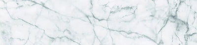 Fototapetes virtuvei ar lamināciju, pašlīmējošas plēve un flizelīns - Balts marmors II (260x60 cm) Art4home