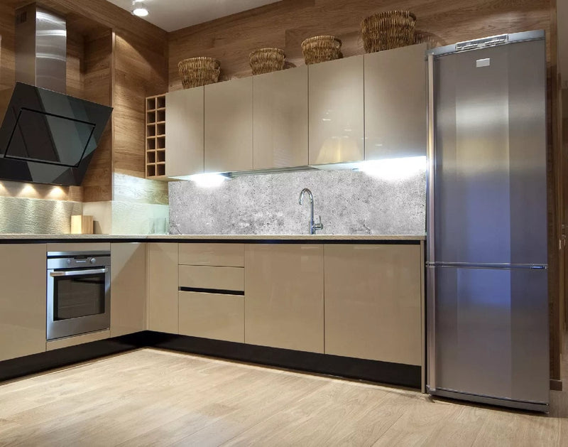 Fototapetes virtuvei ar lamināciju, pašlīmējošas plēve un flizelīns - Betons (2. versija)  (180x60 cm) Art4home