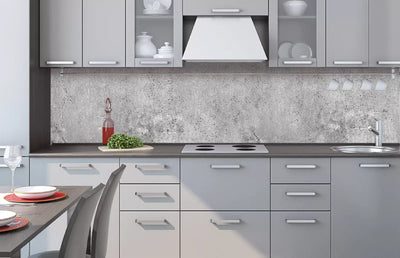 Fototapetes virtuvei ar lamināciju, pašlīmējošas plēve un flizelīns - Betons (2. versija)  (260x60 cm) Art4home