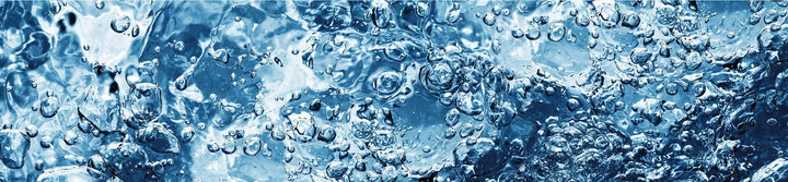 Pašlīmējošas fototapetes virtuvei ar lamināciju - Ūdens (260x60 cm) Art4home