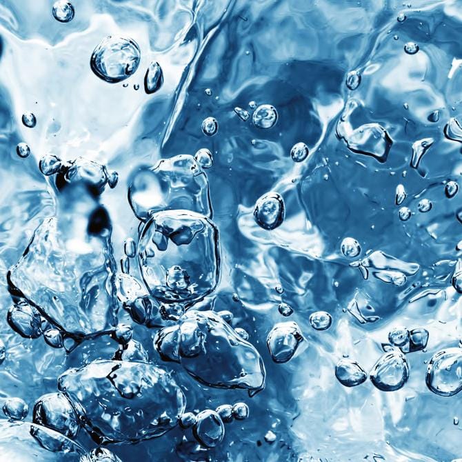 Pašlīmējošas fototapetes virtuvei ar lamināciju - Ūdens (260x60 cm) Art4home