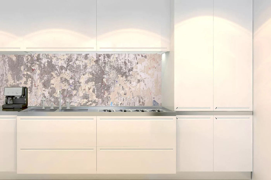 Pašlīmējošas fototapetes virtuvei - Ekscentriskā siena (180x60 cm) Art4home