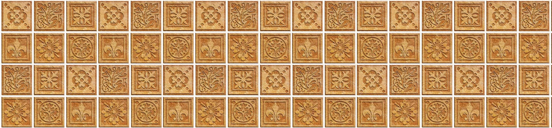 Laminētas pašlīmējošas fototapetes virtuvei - Granīta flīzes (260x60 cm) Art4home