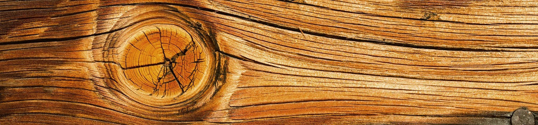 Laminētas fototapetes virtuvei - Koka mezgls  (260x60 cm) Art4home