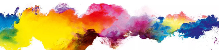 Pašlīmējošas fototapetes virtuvei - Krāsaina abstrakcija (260x60 cm) Art4home