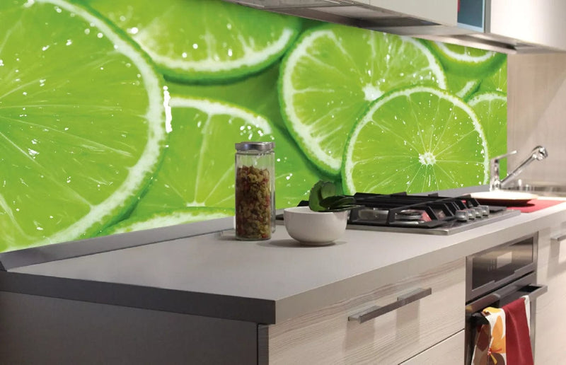 Fototapetes virtuvei ar lamināciju, pašlīmējošas plēve un flizelīns - Laims  (180x60 cm) Art4home