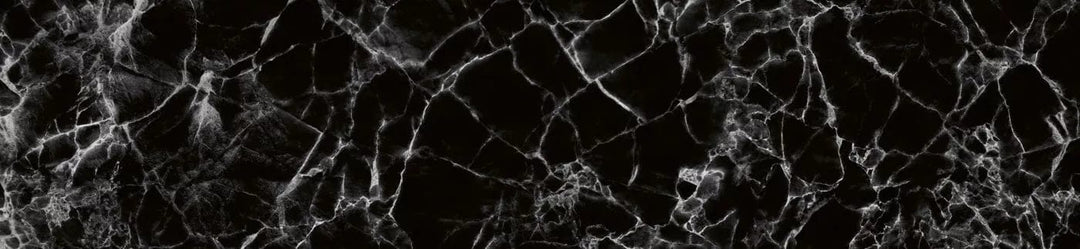 Pašlīmējošas fototapetes virtuvei - Melns marmors (260x60 cm) Art4home