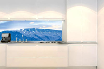 Fototapetes virtuvei ar lamināciju, pašlīmējošas plēve un flizelīns - Reikjavīka  (180x60 cm) Art4home