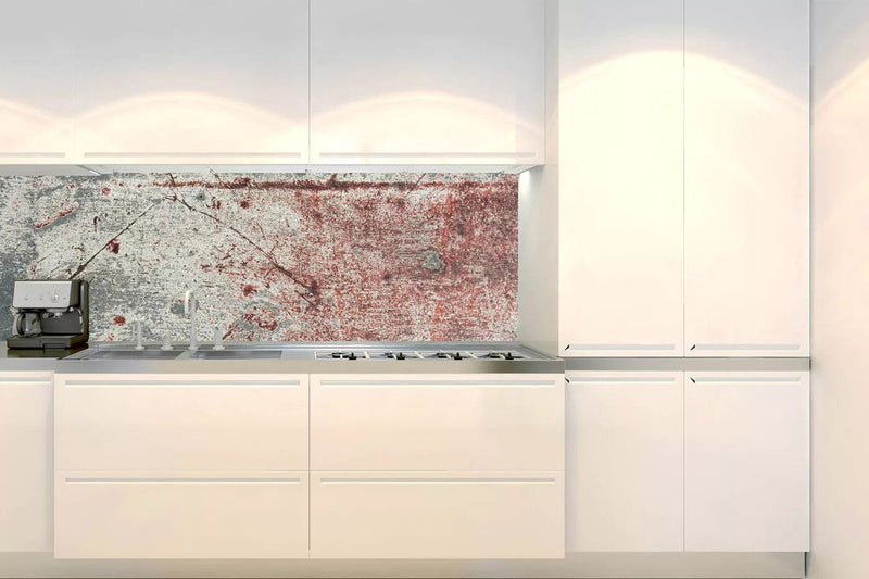 Fototapetes virtuvei ar lamināciju, pašlīmējošas plēve un flizelīns - Rustikāla akmens siena (180x60 cm) Art4home