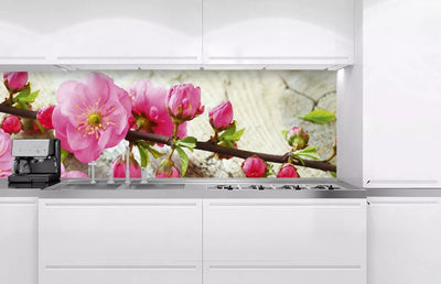 Fototapetes virtuvei ar lamināciju, pašlīmējošas plēve un flizelīns - Sakura  (180x60 cm) Art4home