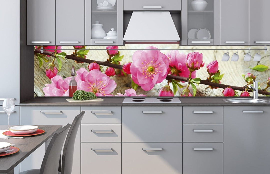 Fototapetes virtuvei ar lamināciju - Sakura  (260x60 cm) Art4home