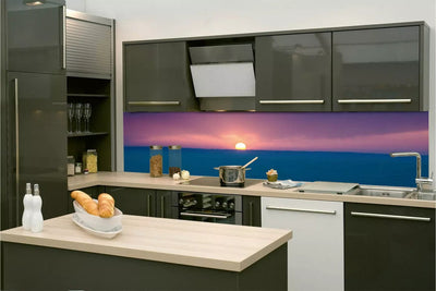 Fototapetes virtuvei ar lamināciju, pašlīmējošas plēve un flizelīns - Saullēkts (260x60 cm) Art4home