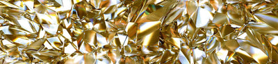 Fototapetes virtuvei ar lamināciju, pašlīmējošas plēve un flizelīns - Zelta kristāls  (260x60 cm) Art4home