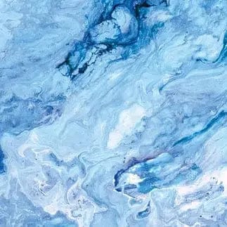 Pašlīmējošas fototapetes virtuvei - Zila abstrakcija (260x60 cm) Art4home