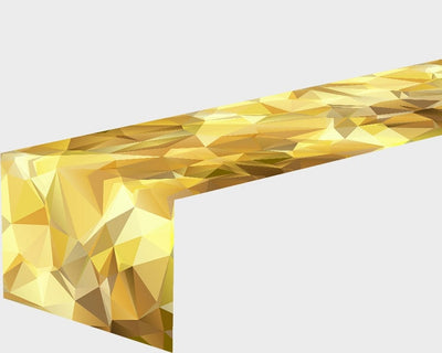 Galda celiņš Golden Abstraction Digital Textile