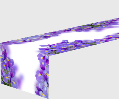 Galda celiņš Spring Irises Digital Textile