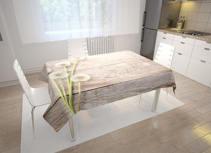 Galdauts ar pienenēm - Pūkainas pienenes - dažādi izmēri Home Trends