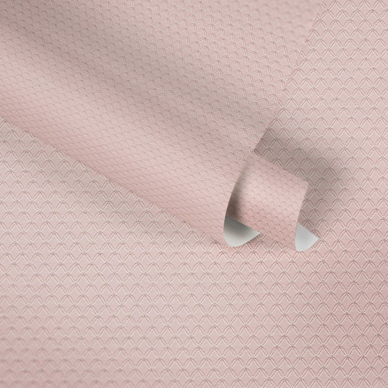 Glitter tapetes ar vieglu rombveida struktūru - rozā krāsā 1320513