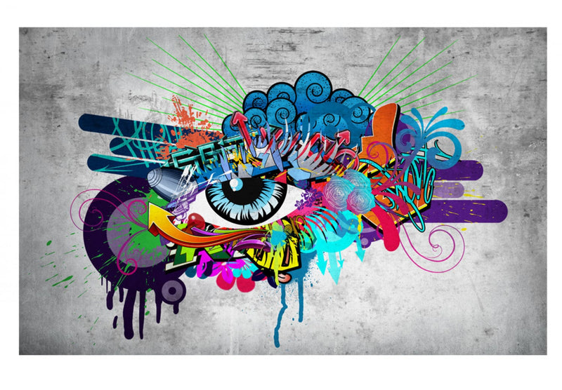 Graffiti fototapetes - Graffiti acis, 60621 G-ART