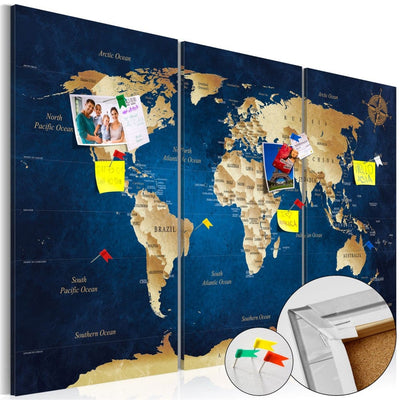 Maailma kaardid - fototapeedid, lõuendid ja dekoratiivsed tahvlid