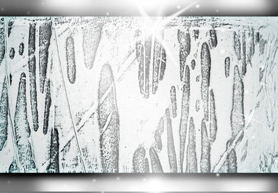 Канва с абстрактным рисунком в бирюзовых тонах - Бирюзовый шторм G-ART.