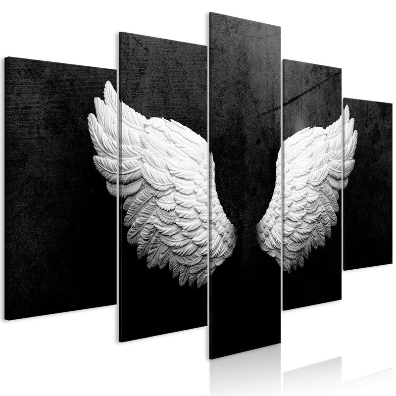 Канва Белые ангельские крылья (5 частей) 142869 G-ART.