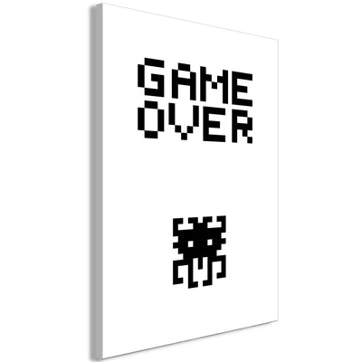 Kanva Game Over (1 daļa) Vertikāla G-ART.