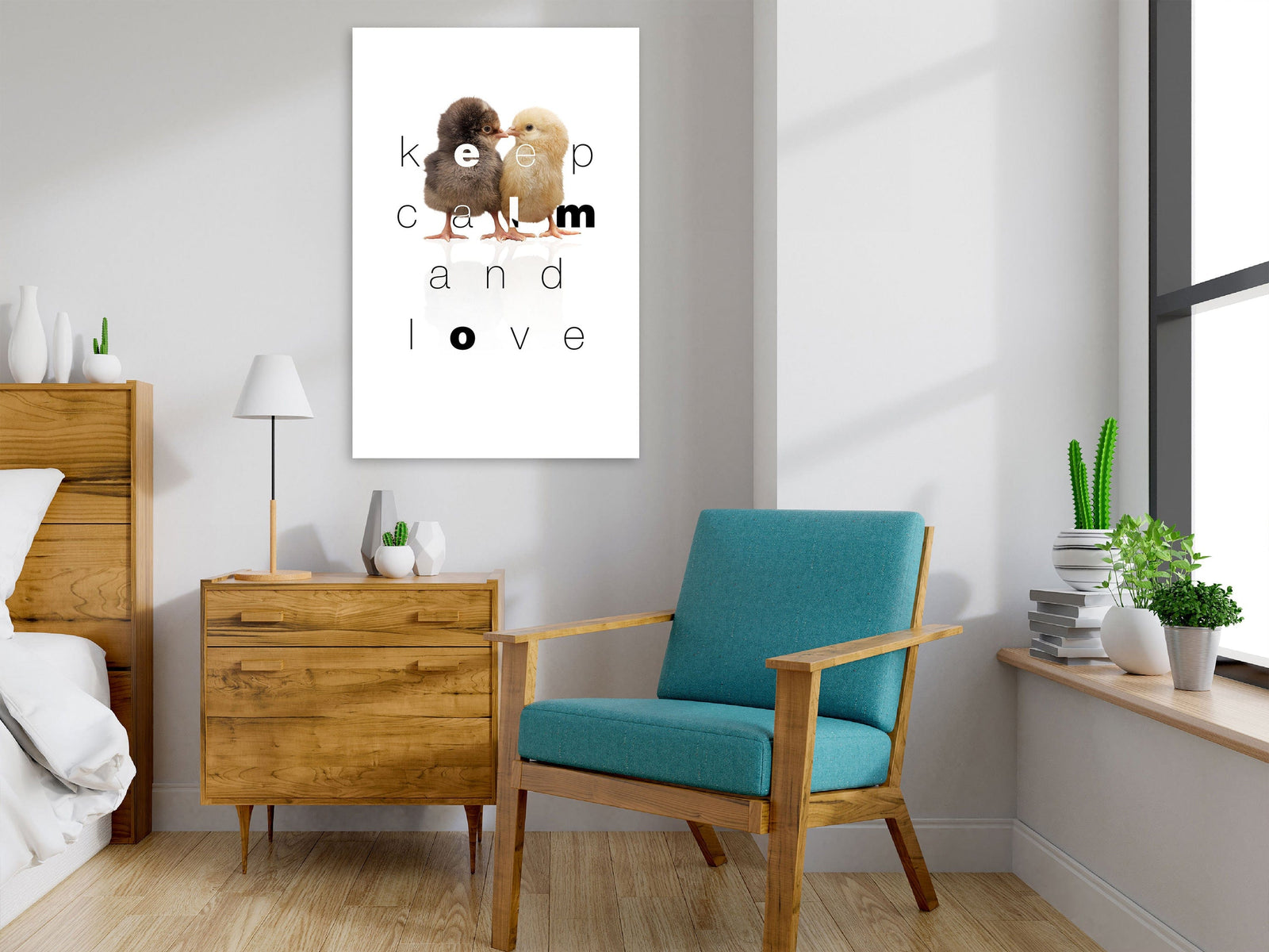 Glezna - Keep Calm and Love (x 1) G-ART.