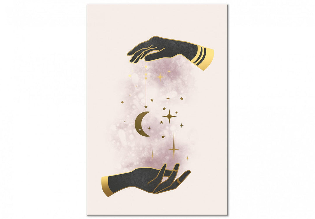 Glezna scandiboho stilā - selflove (1 daļa), vertikāla, 136531  G-ART.