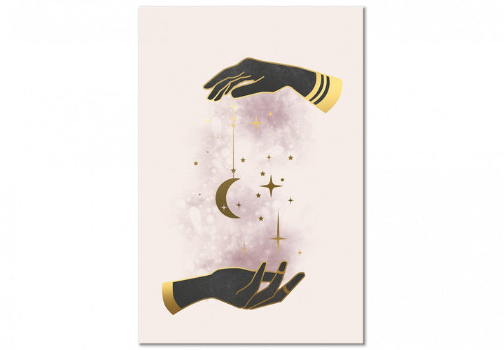 Glezna scandiboho stilā - selflove (1 daļa), vertikāla, 136531  G-ART.
