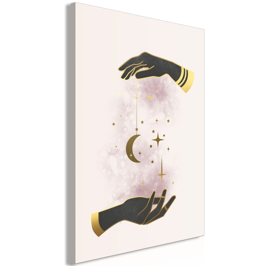 Glezna scandiboho stilā - selflove (1 daļa), vertikāla, 136531  G-ART.