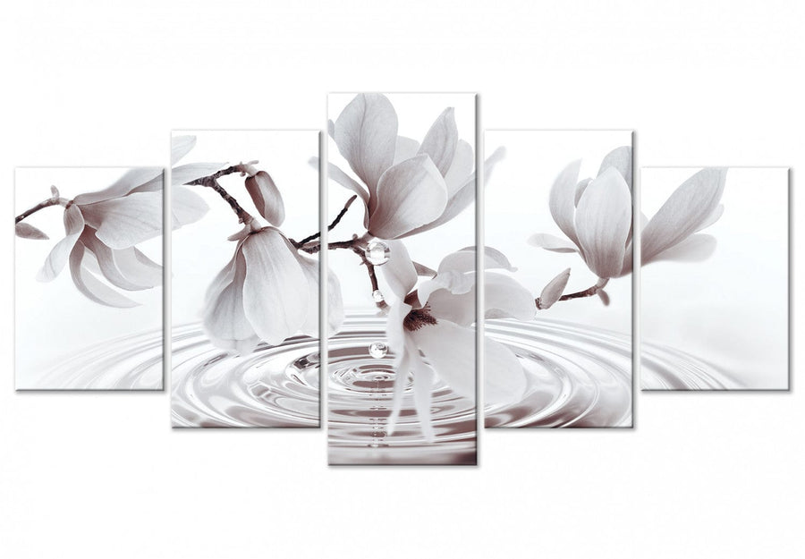 Glezna - Magnolijas virs ūdens , (x 5), pelēka, 123645 G-ART
