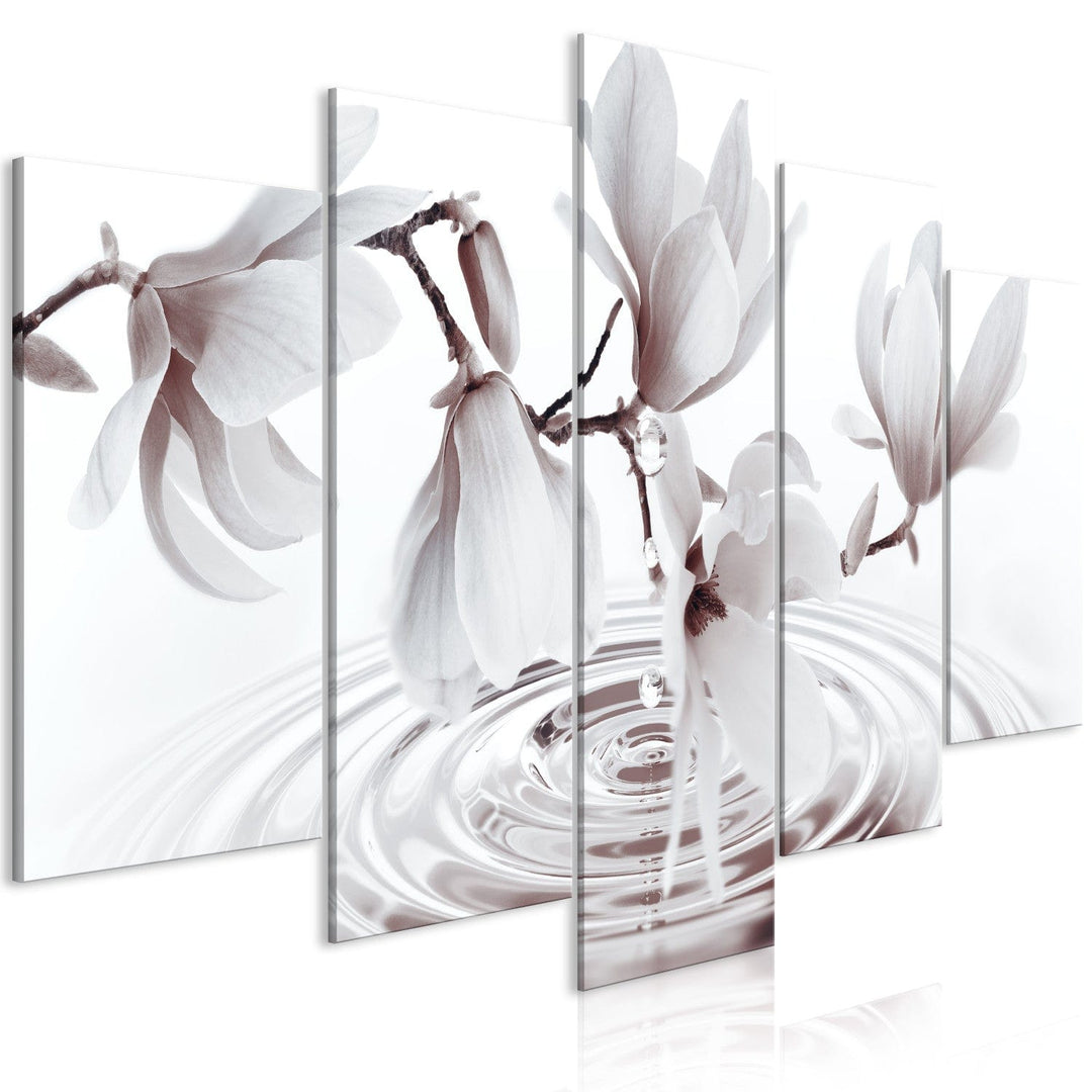 Glezna - Magnolijas virs ūdens , (x 5), pelēka, 123645 G-ART