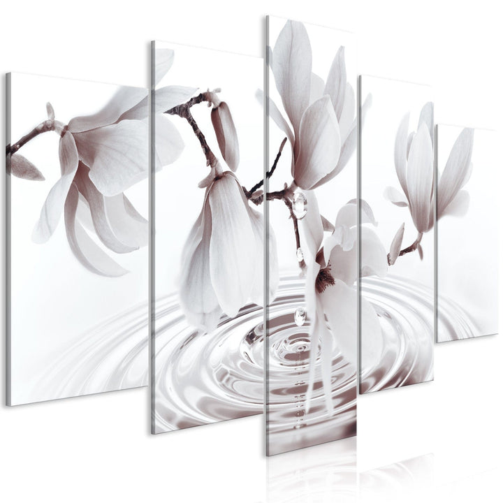 Glezna - Magnolijas virs ūdens , (x 5), pelēka, 123645 G-ART