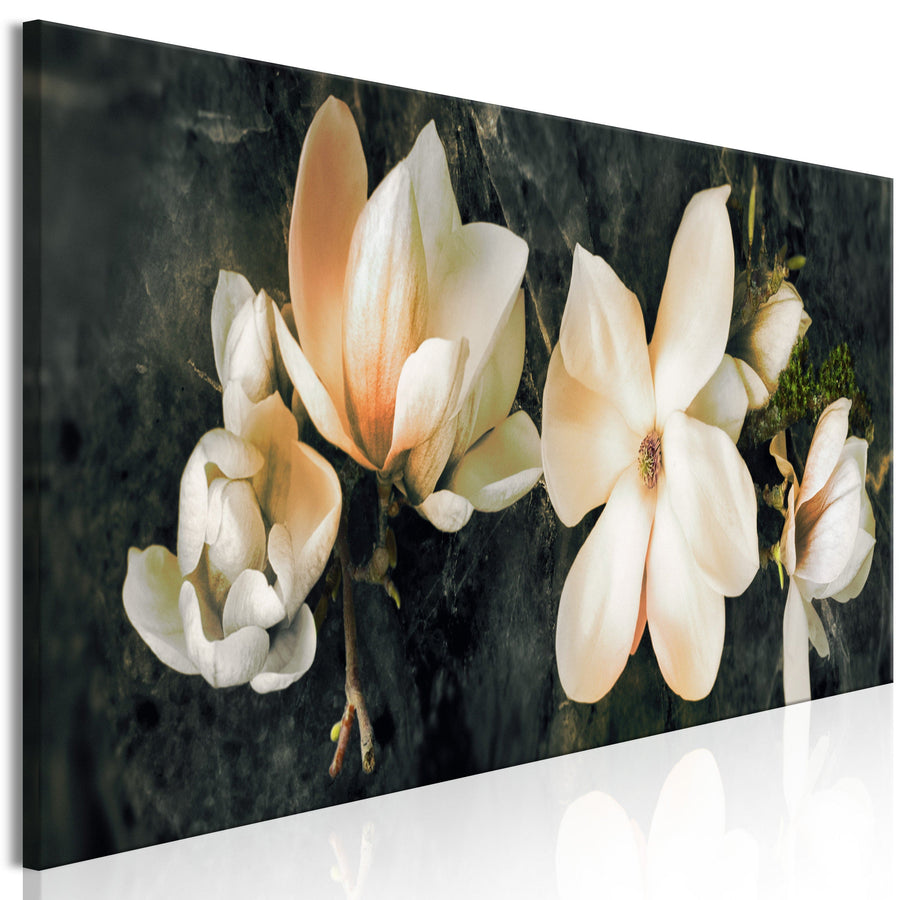 Glezna - Modernā magnolija (x 1), oranža G-ART.