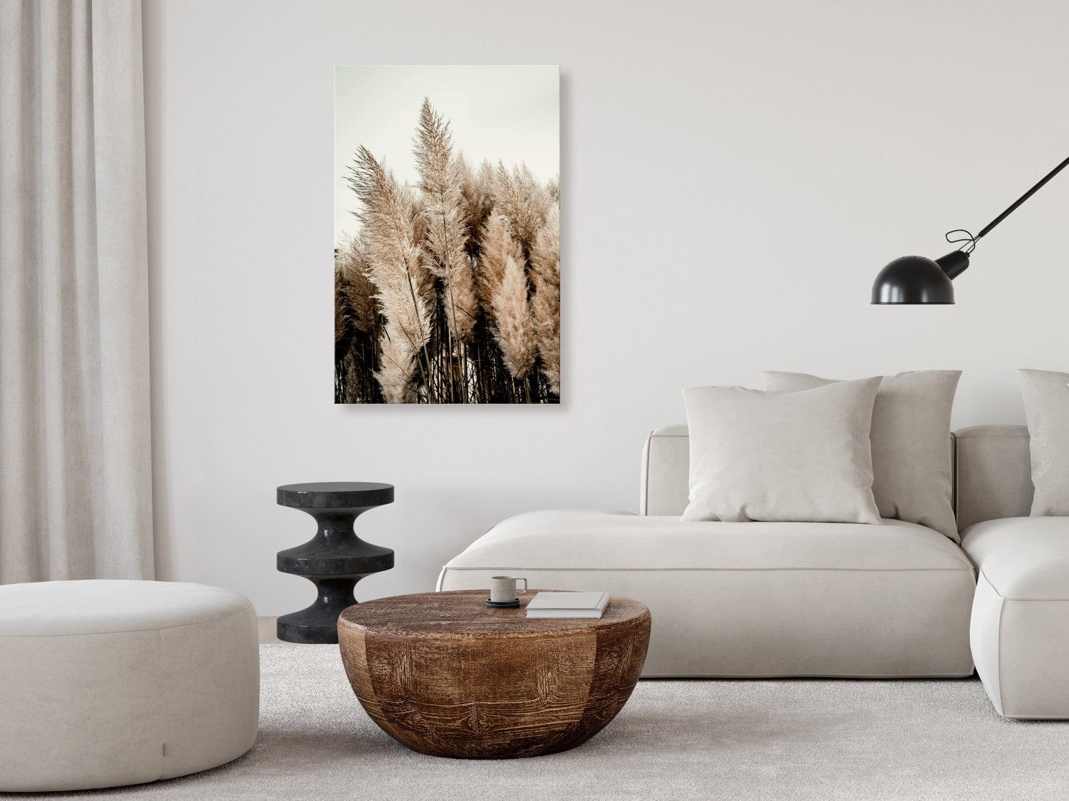 Vertikāla glezna - Sapņaina spalva - rudens ainava ar meža dabu G-ART.